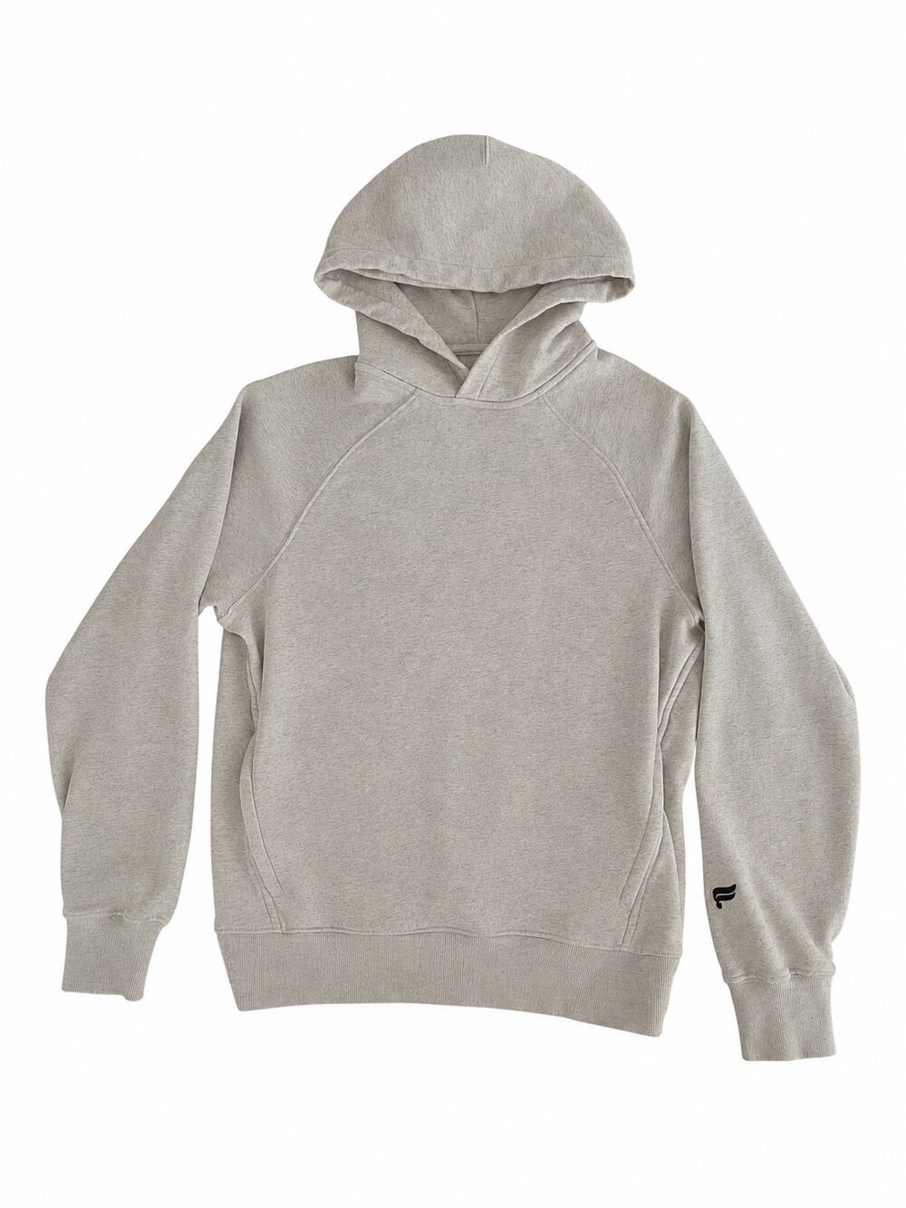 Fabletics Men's The Year Round Terry Hoodie Oatmeal Size S